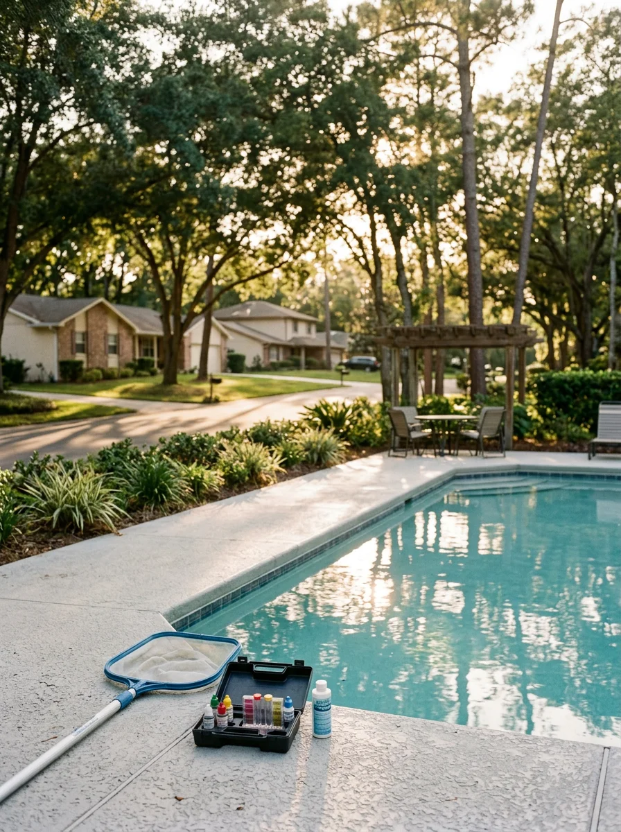 Professional exterior work detail on a Lake Mary neighborhood property.